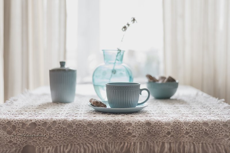 Утро зимнего дня фото превью