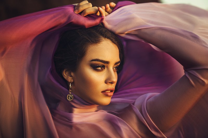 Purple silk фото превью