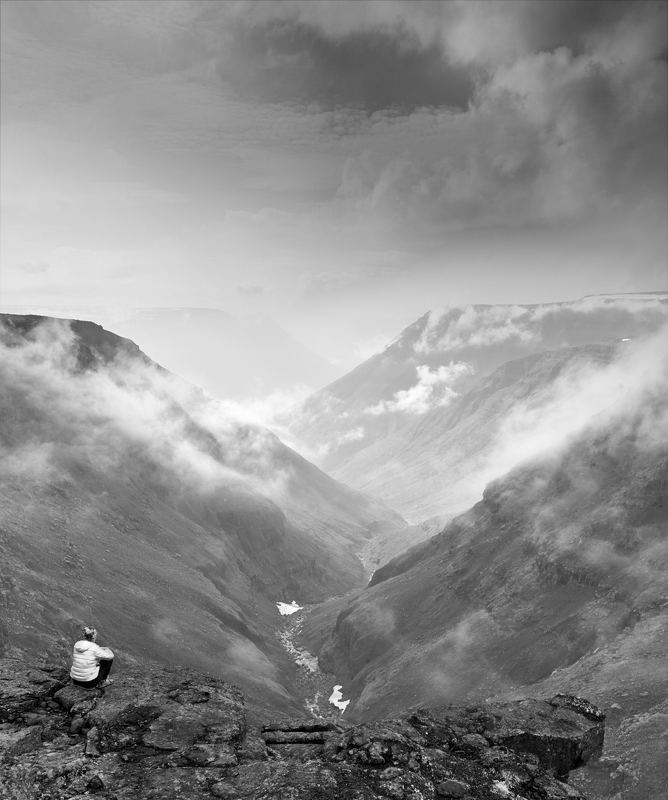 плато путорана, горы, облака, таймыр  фото превью