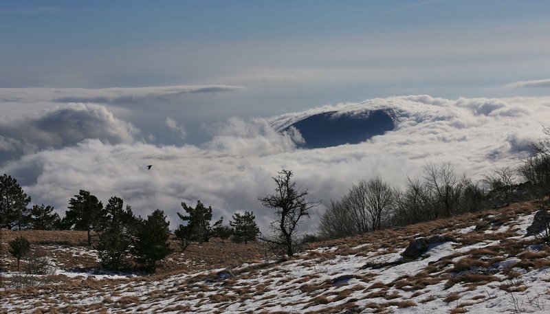Крым, зима Бабуган фото превью