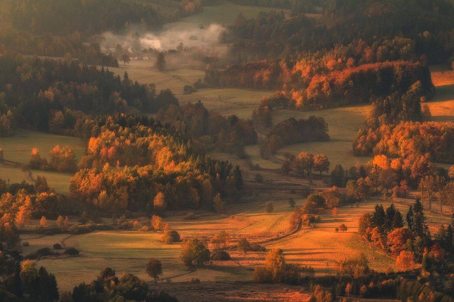 autumn,mountains,canon,sunrise, Iza i Darek Mitręga