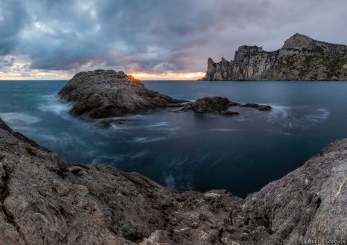 Закат на мысе Капчик