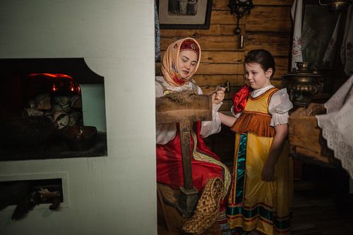 Русский народный быт крестьянских времён...