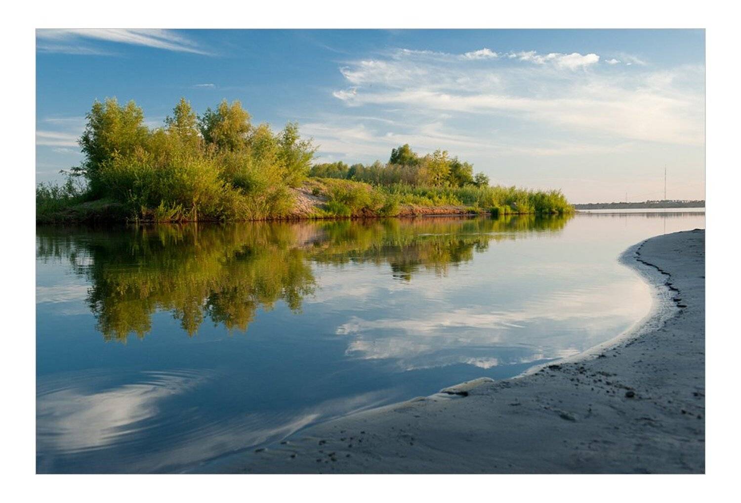 остров, берег, Попов Николай