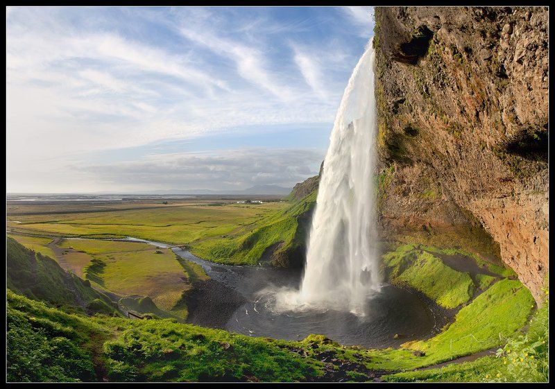 исландия, водопад Водопады Исландии. фото превью