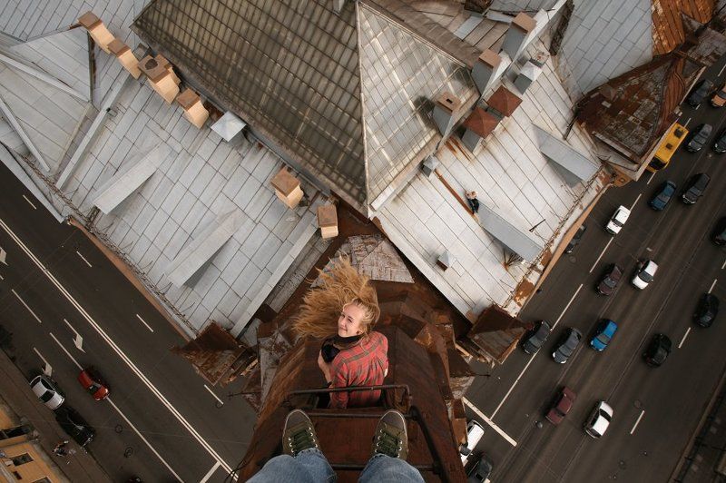 крыши, петербург, ветер Балтийский ветер фото превью