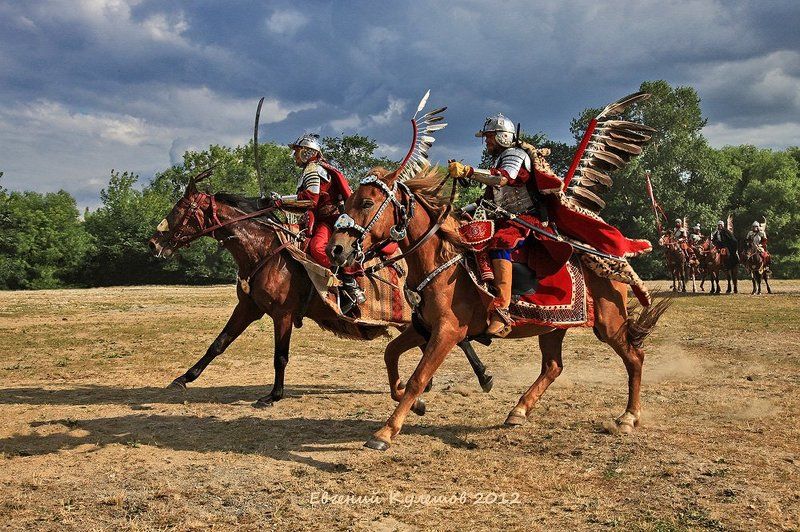 минин, пожарский, 1612 год, 1612, смута,4 ноября, день народного единства, москва, ополчение, всадник, гусар, поляк, шляхтич, война, коломенское, времена и эпохи, Польские гусары. 1612 год. фото превью