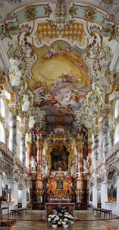 бавария, wieskiche Wieskirche фото превью