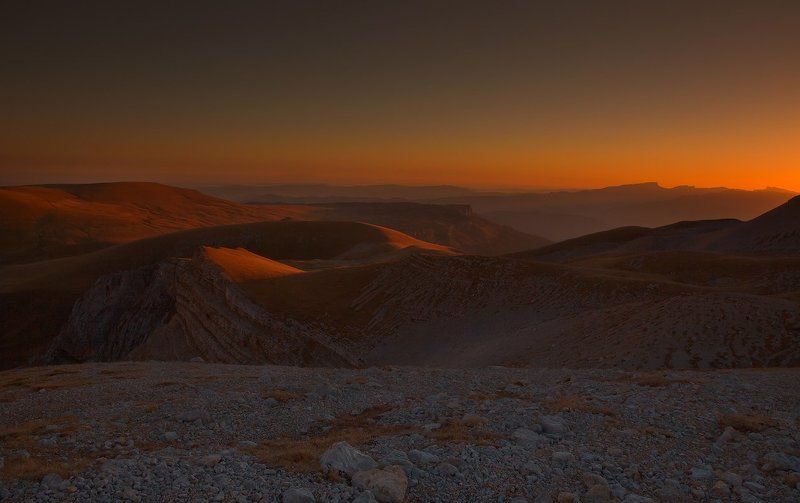 горы , рассвет, оштен, лаго-наки А вот и рассвет! фото превью