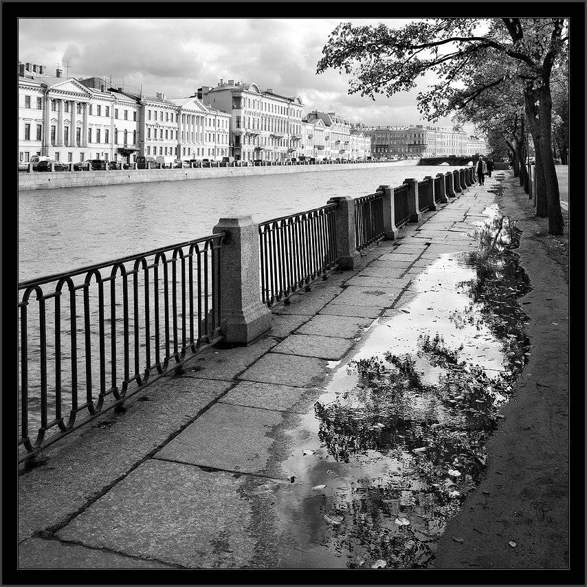 петербург, центр, фонтанка, чб, квадрат, Kirill Shapovalov
