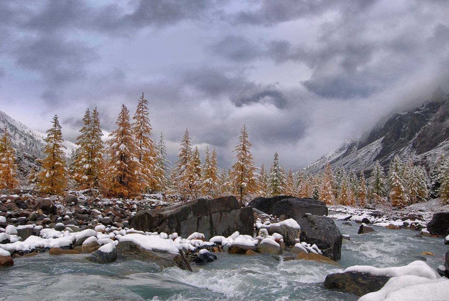 алтай, актру, сентябрь, Клековкин Алексей