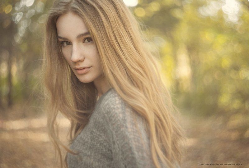 autumn,eve,tusho,portrait,girls,models Eve фото превью