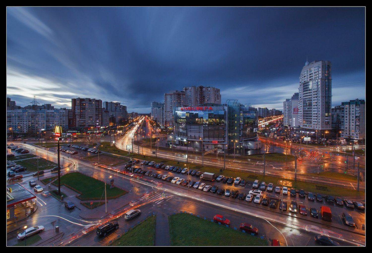 санкт, петербург, петроград, ленинград, комендантская, площадь, атмосфера, Ilya Shtrom