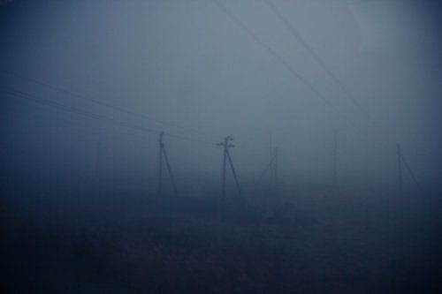 Ранее утро в автобусе