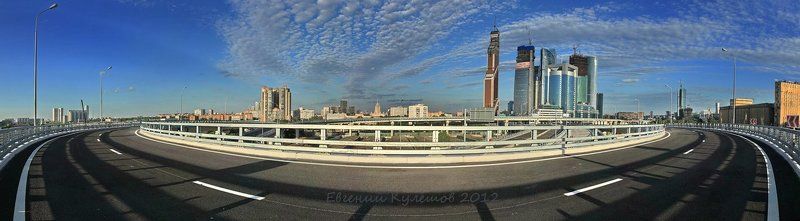 москва-сити, третье транспортное кольцо, высотки, дороги, столица, москва, кулешов евгений, евгений кулешов, город, городской пейзаж Москва. Начало XXI века. фото превью