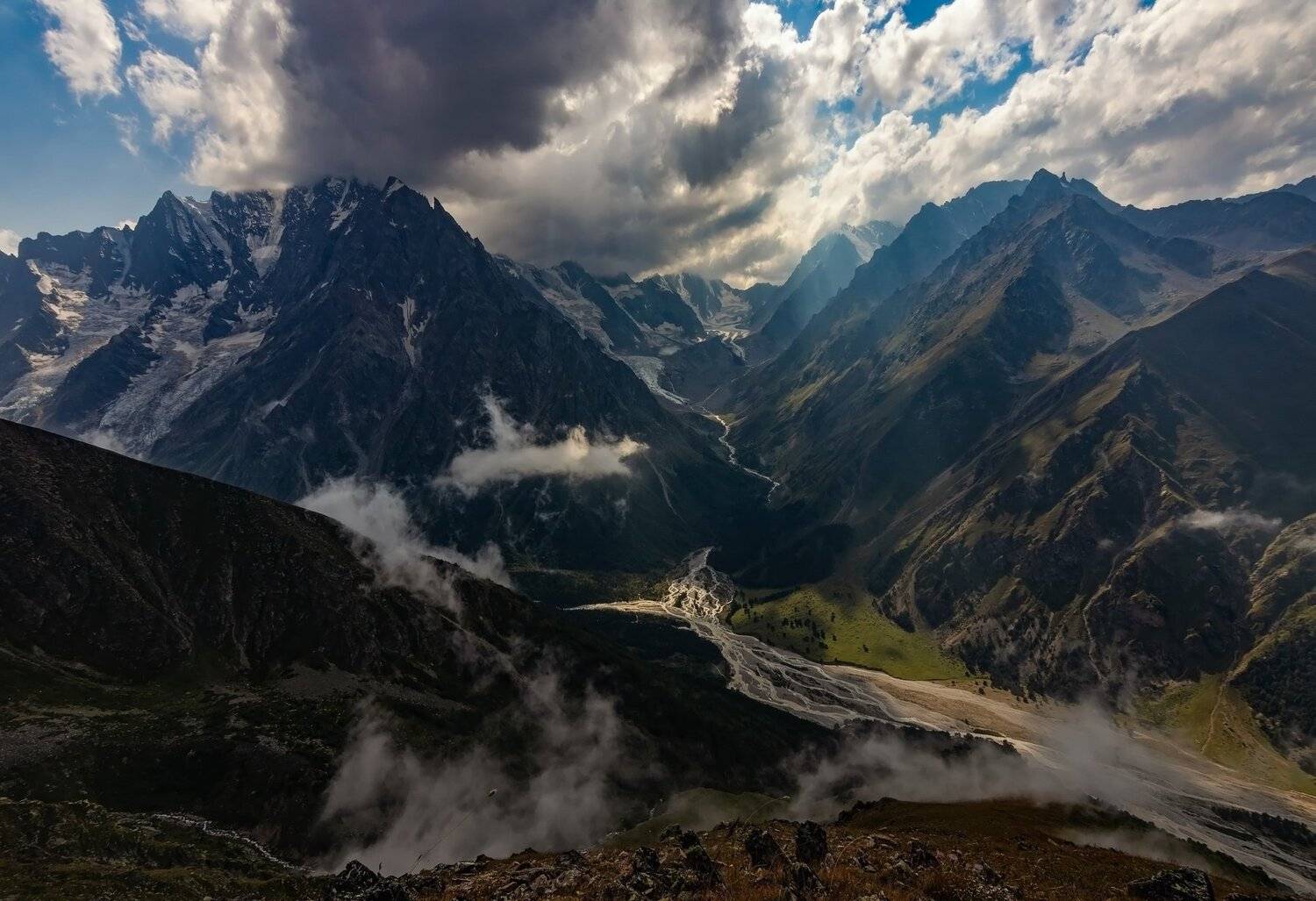горы,восхождение,кавказ,облака, Бевцик Светлана