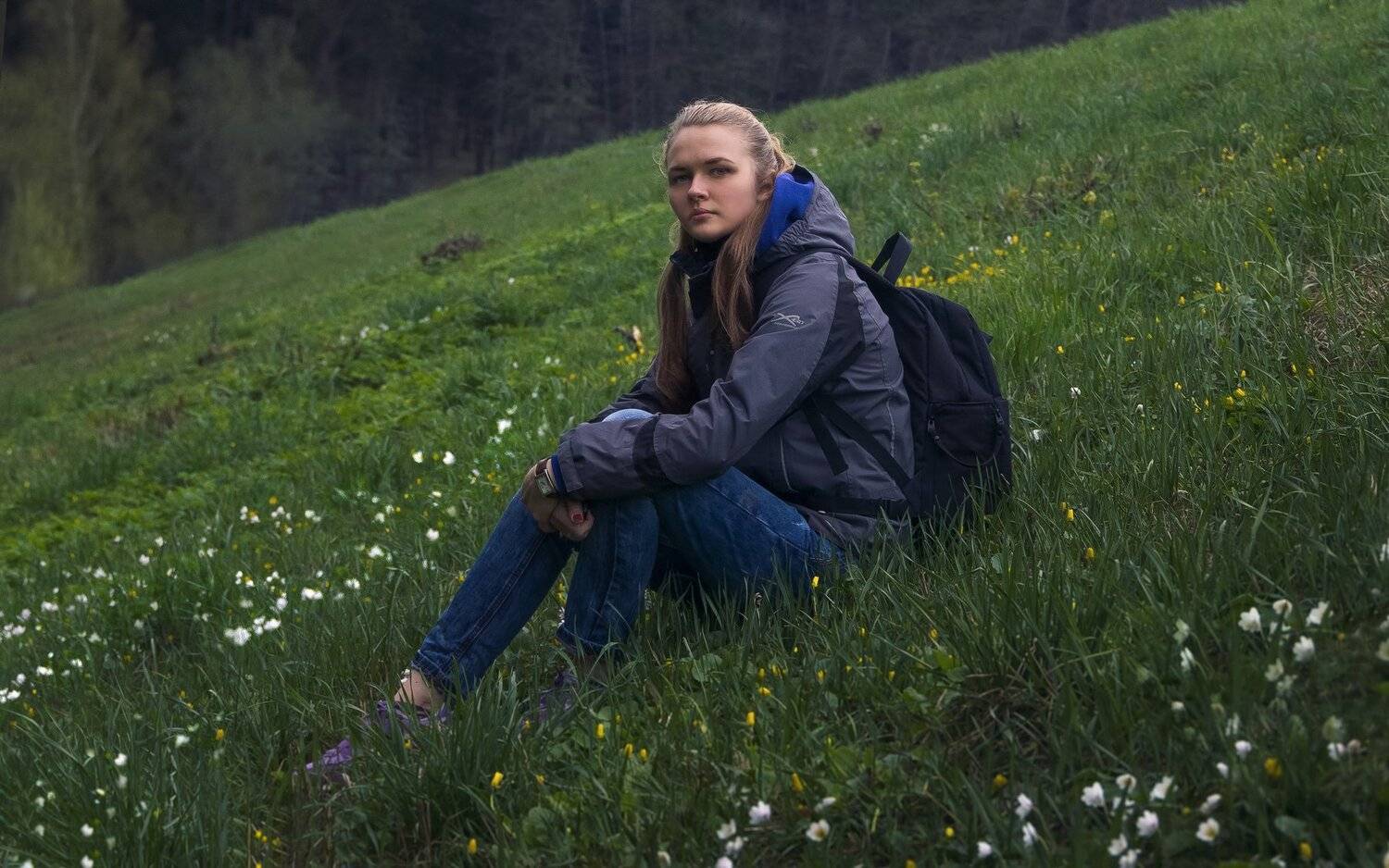 портрет,женский портрет, Полина Хрол