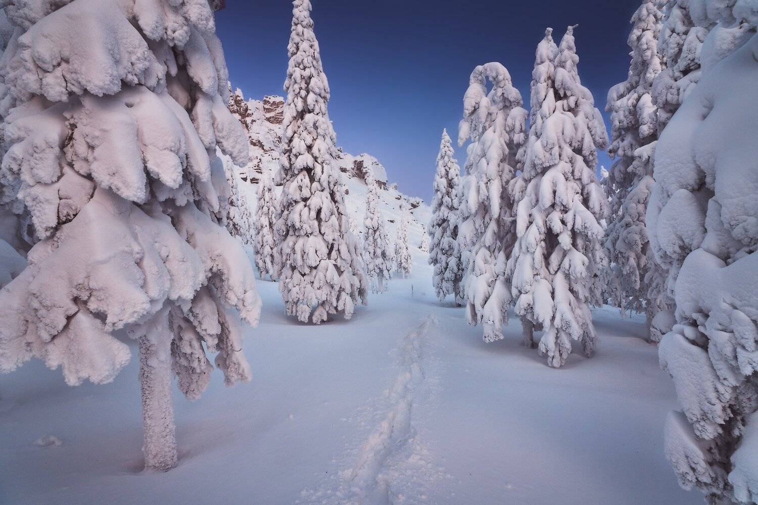 таганай, урал, горы, зима, лес, Владимир Ляпин