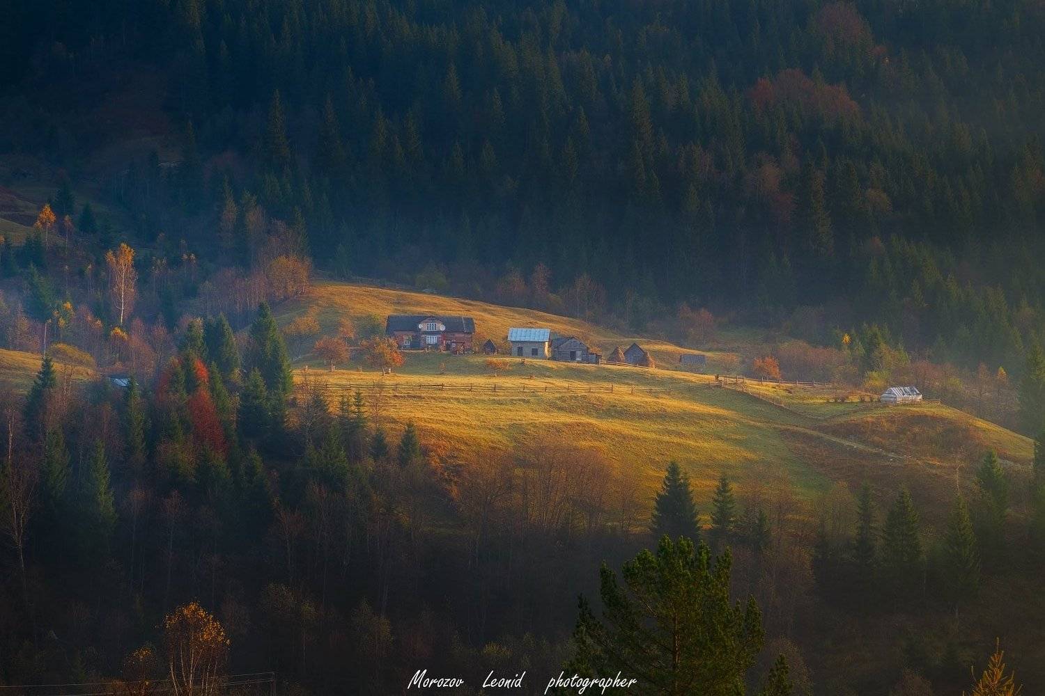 #nature, #туман, #лес, #oсень, #украина, #карпаты, #пейзаж, #закат, #туман, #солнце, #свет, #mountain range, #mountains, #туризм, #лес, #nature, #природа,, Леонид Морозов