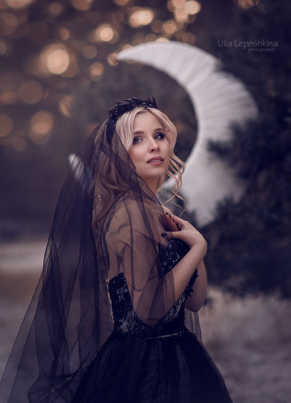 зимняя ночная сказка фотосессия Ночная сказка фото превью