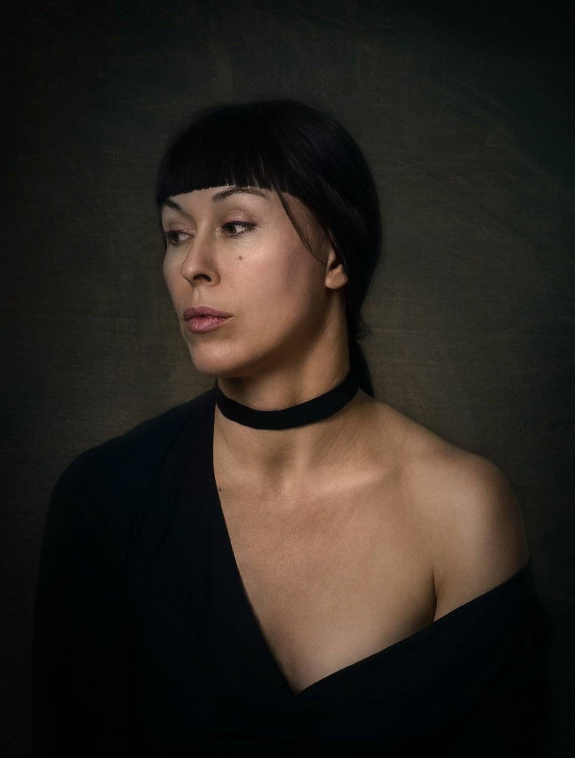 девушка, студия, портрет, камерный_портрет, студийная_съёмка, автопортрет, Елена Камынина