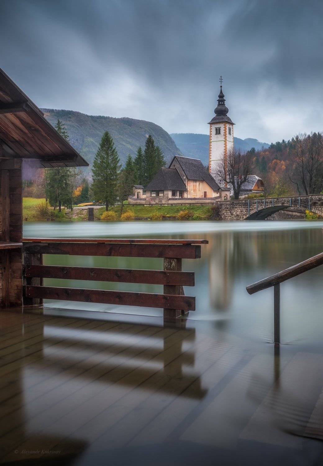 словения, осень, бохинь, Александр Кукринов