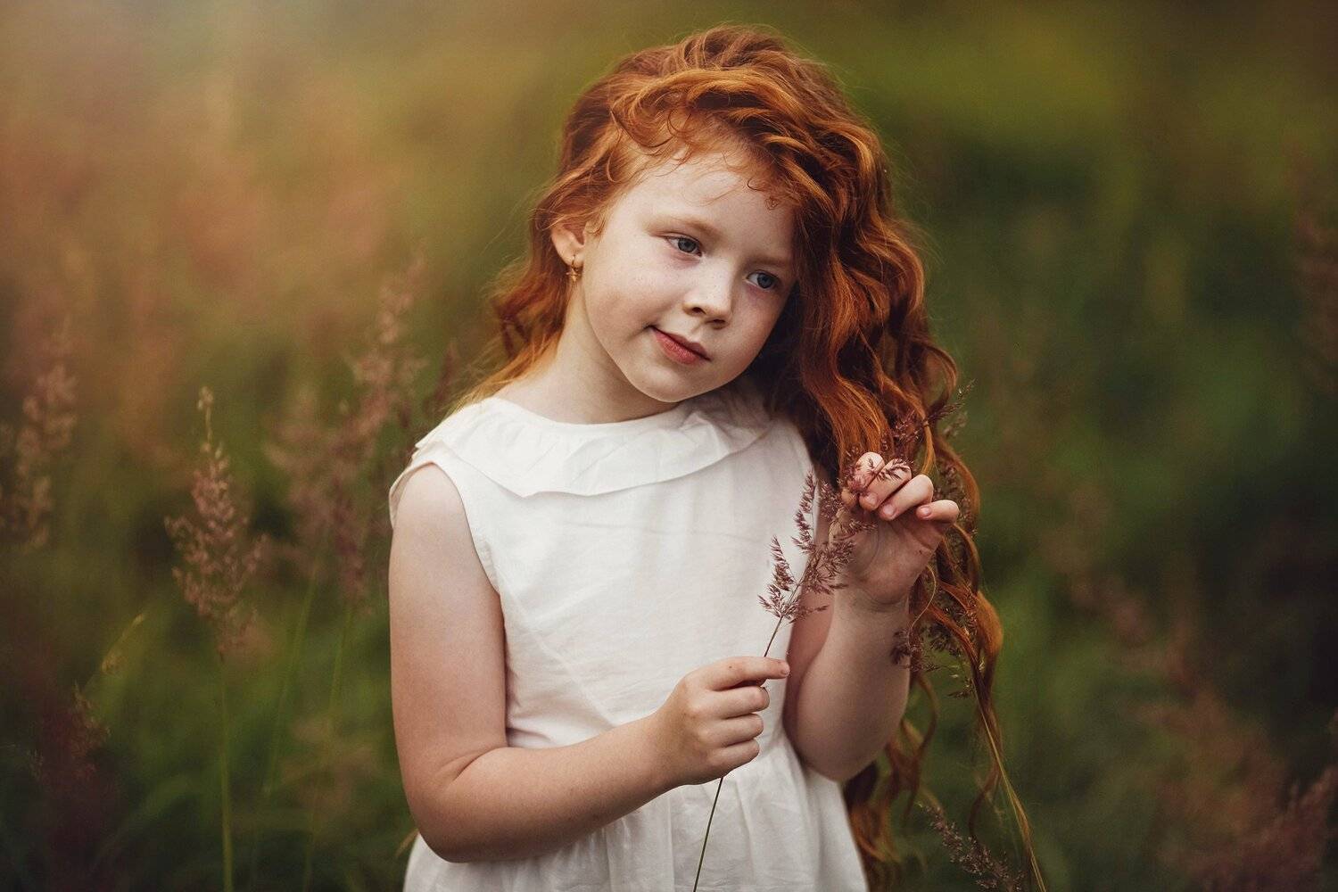 ребенок, девочка, рыжая, Валерия Касперова