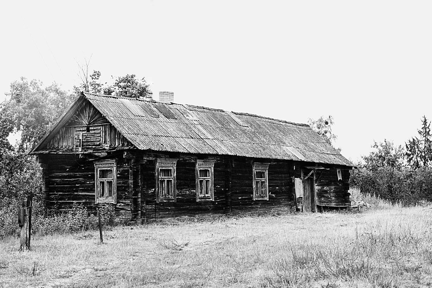 деревня, старый дом, Ольга Алексейчик