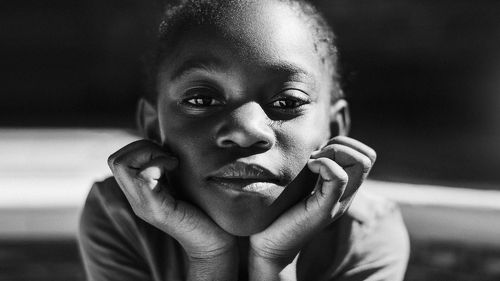African girl