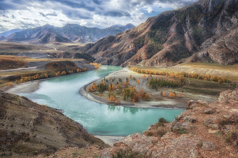 Слияние Чуи и Катуни фото превью