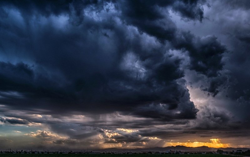 Грозовое небо фото превью