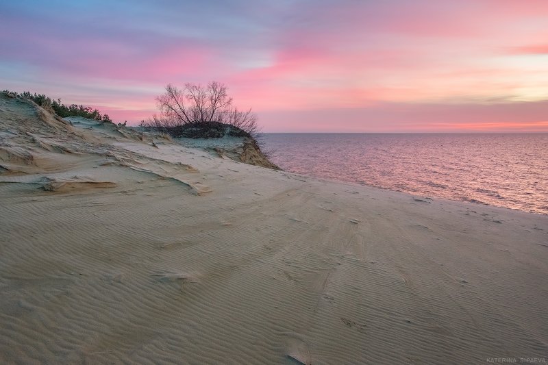 рассвет, пейзаж, природа, утро, куршская коса Мгновения перед восходом фото превью