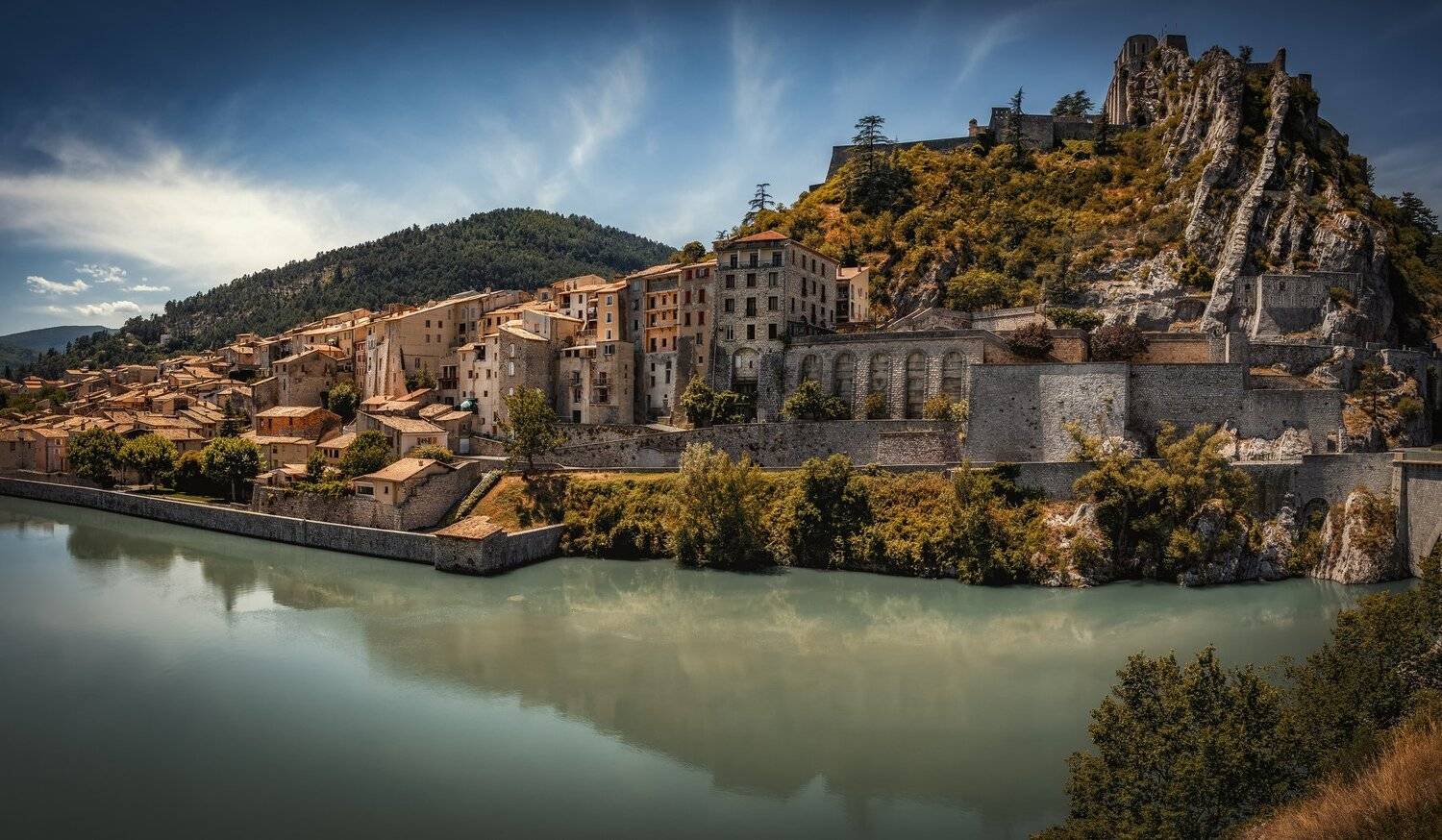 город, франция, прованс, река, Александр Безмолитвенный