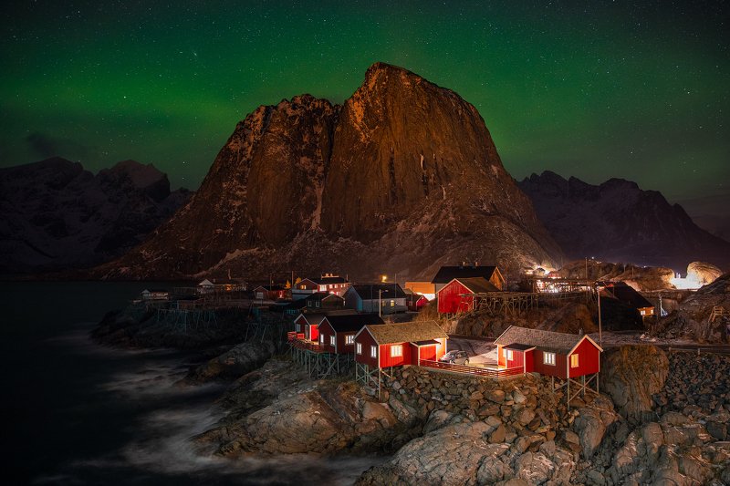 Lofoten at Night фото превью