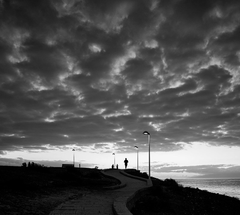 тенерифе, закат, океан  фото превью