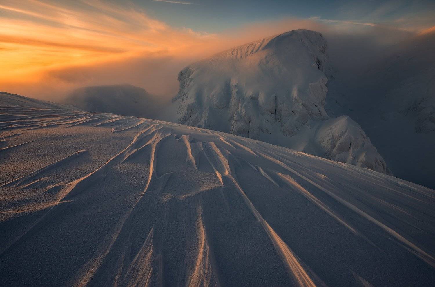пейзаж,хибины,россия,закат,солнце,свет,горы,кольский,север, Виталий Истомин