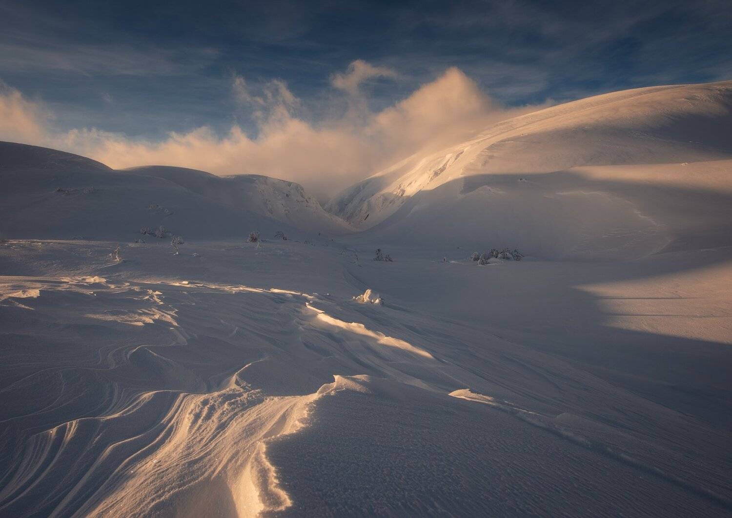 пейзаж,хибины,кольский,север,россия,туман,зима,горы, Виталий Истомин