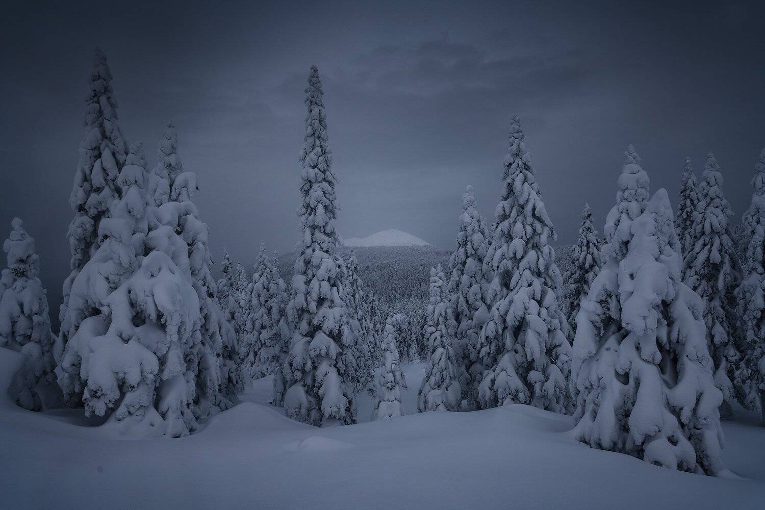 таганай, урал, горы, зима, лес, Владимир Ляпин
