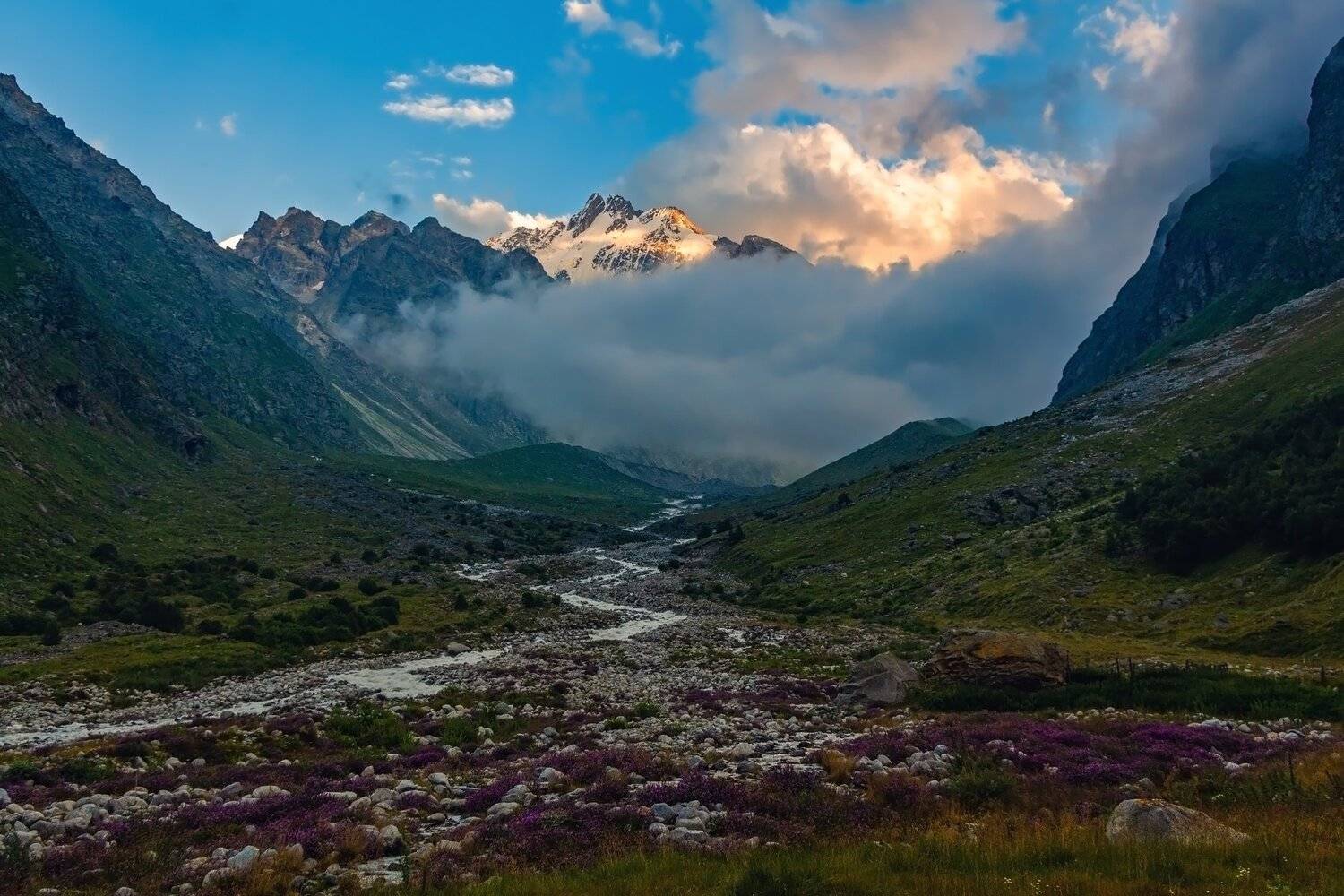 горы, альпинизм, кавказ, ледники, Бевцик Светлана