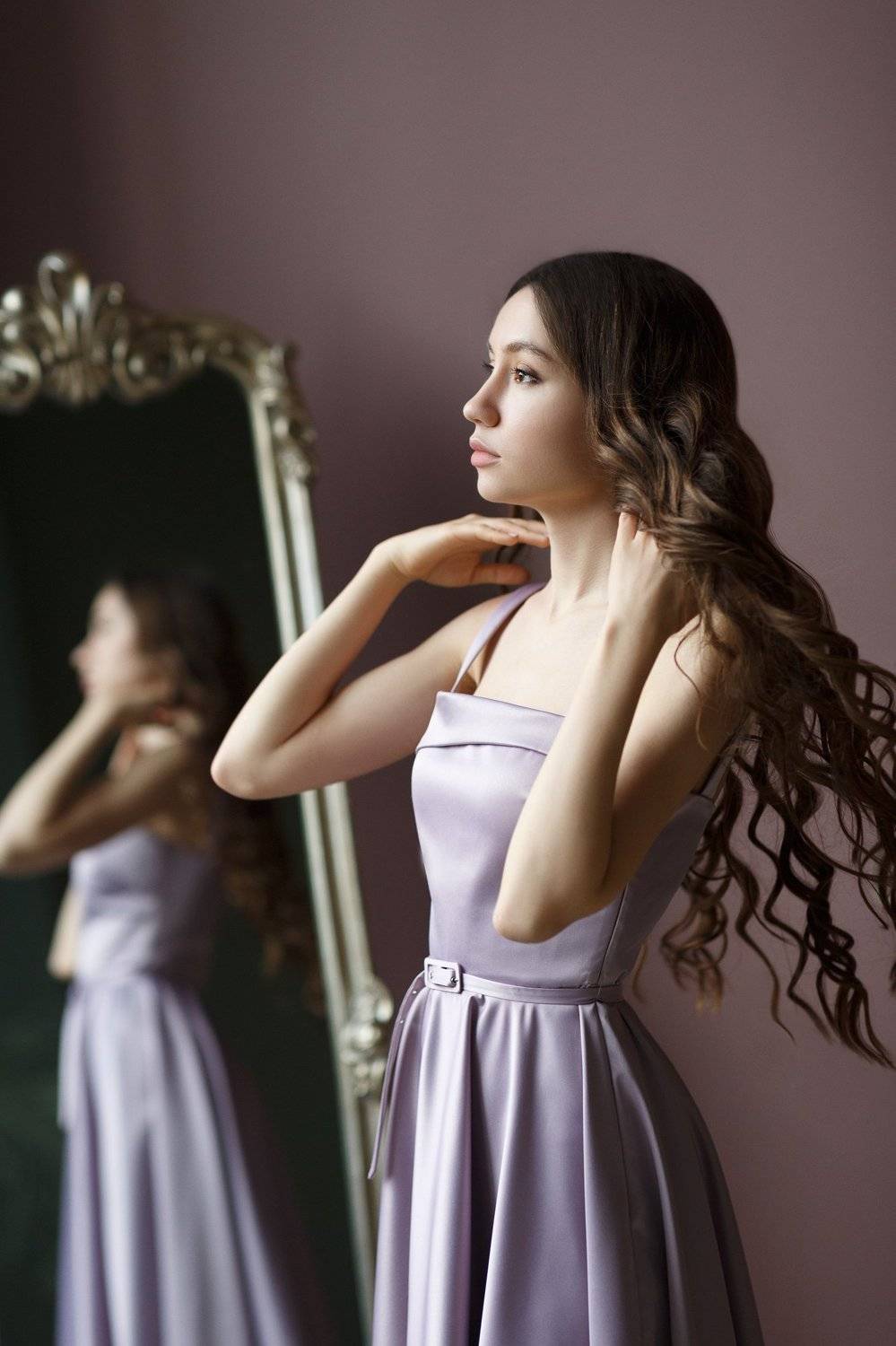 портрет, дневной свет, красивые волосы , длинные волосы, стройная фигура, женственность, Оксана Ведмеденко