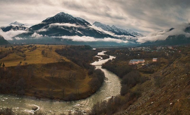Когда туманы красят горы снегом фото превью