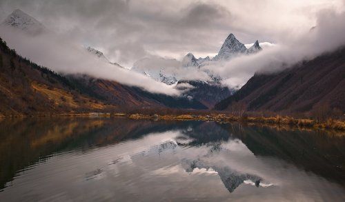 Когда туманы красят горы снегом 2