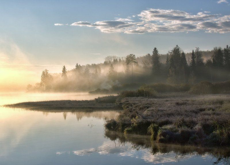 Свежесть октябрьского утра фото превью
