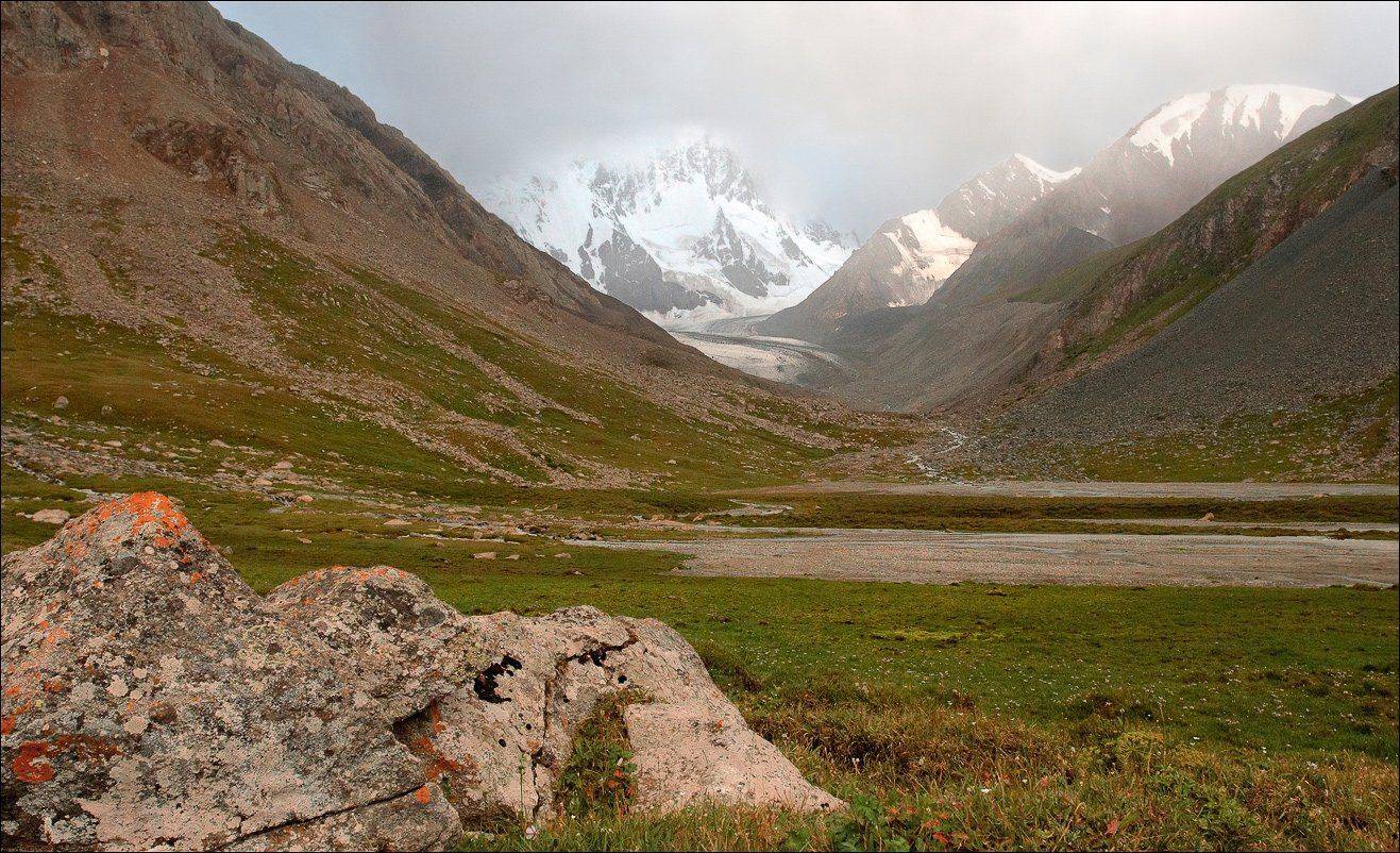 тянь-шань, горы, киргизия, ледник, Вадим Никифоров