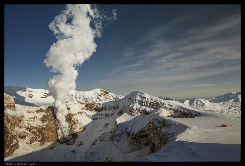 в кратере Горелого фото превью