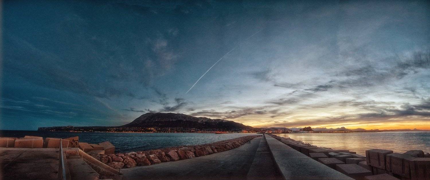 espania,denia,закат,пирс,, Bohdan Bobak