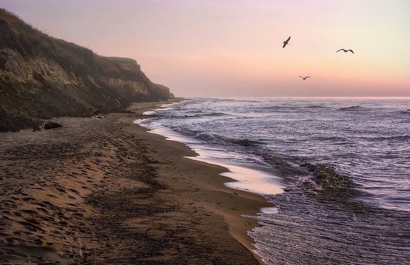 Берег осенний, берег азовский... фото превью