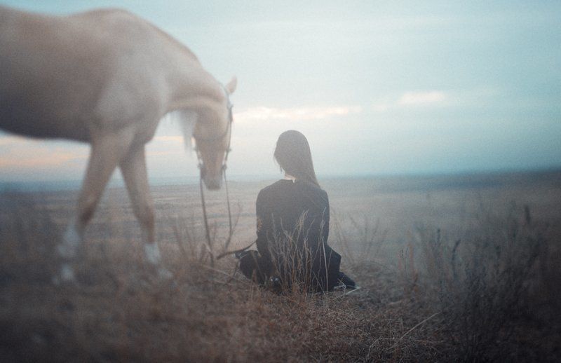 Horse walk фото превью