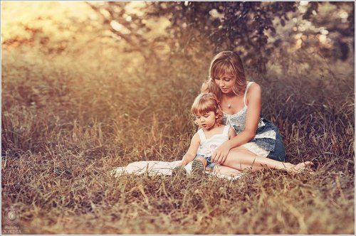 Мама и дочка