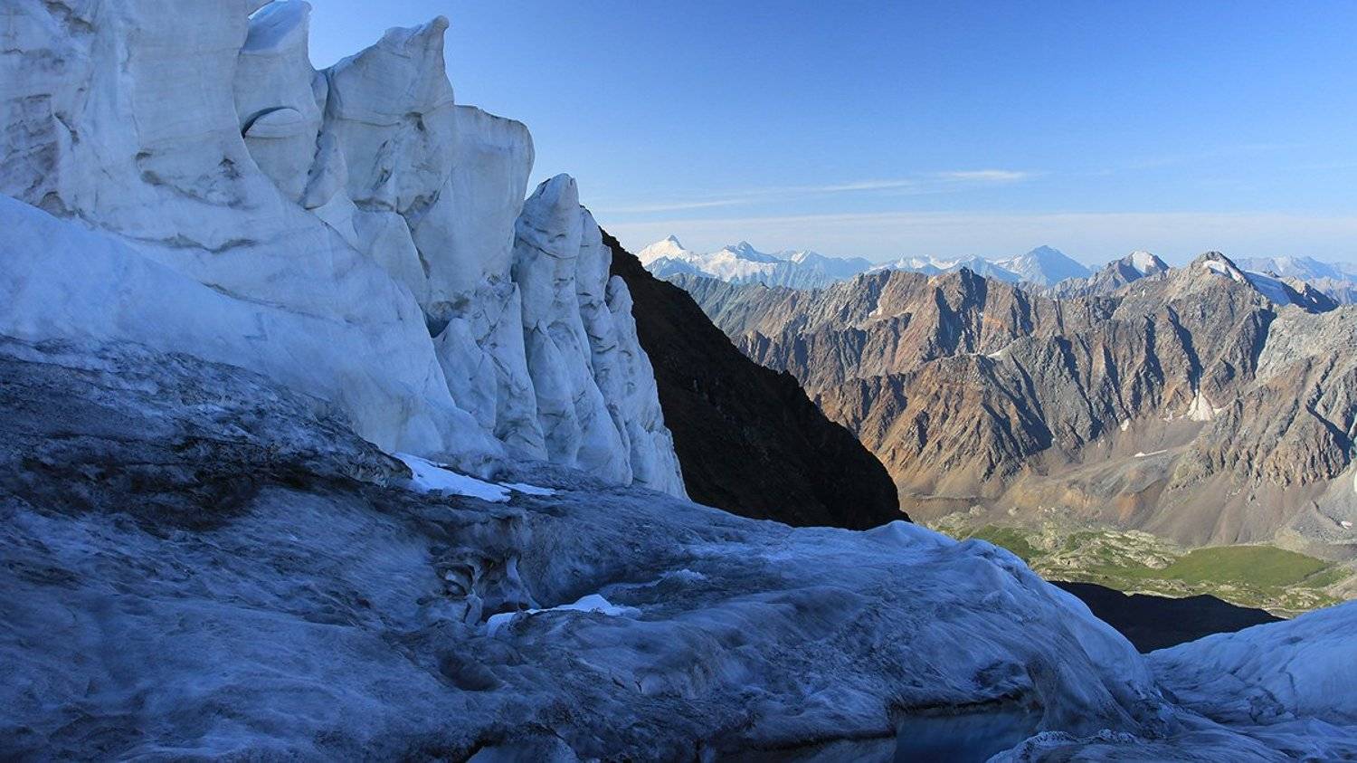 алтай, ледник, сераки, Артем Головин
